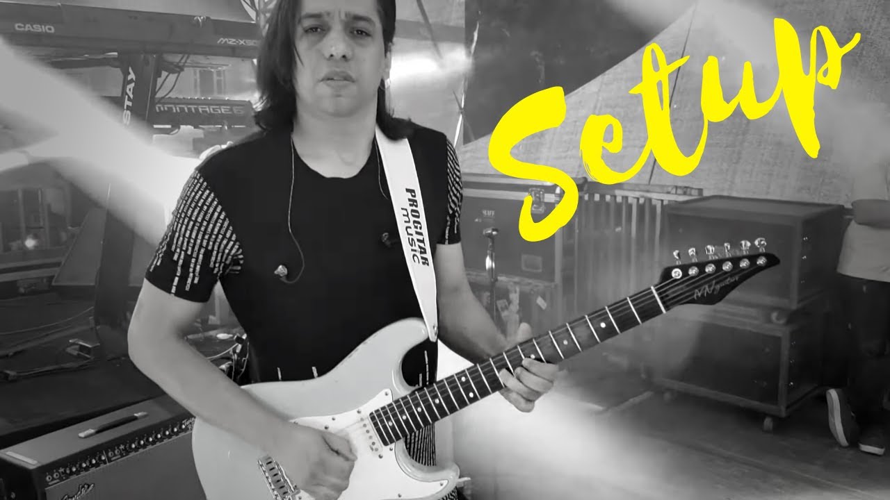 SETUP que uso no show da Aline Barros ( Leandro Esteves)