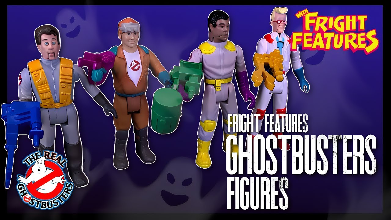 Hasbro The Real Ghostbusters Fright Feature Ghostbusters Figures @The Review Spot