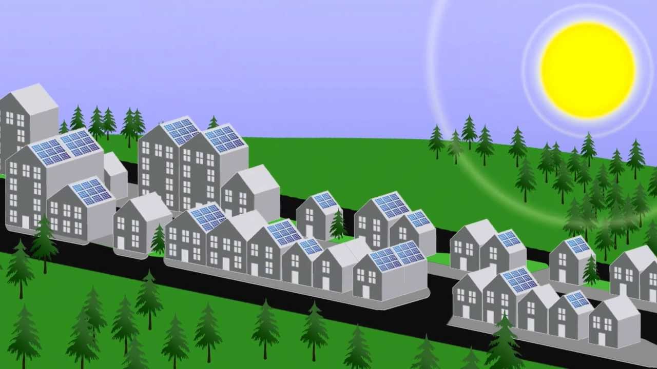 Solar Power animation