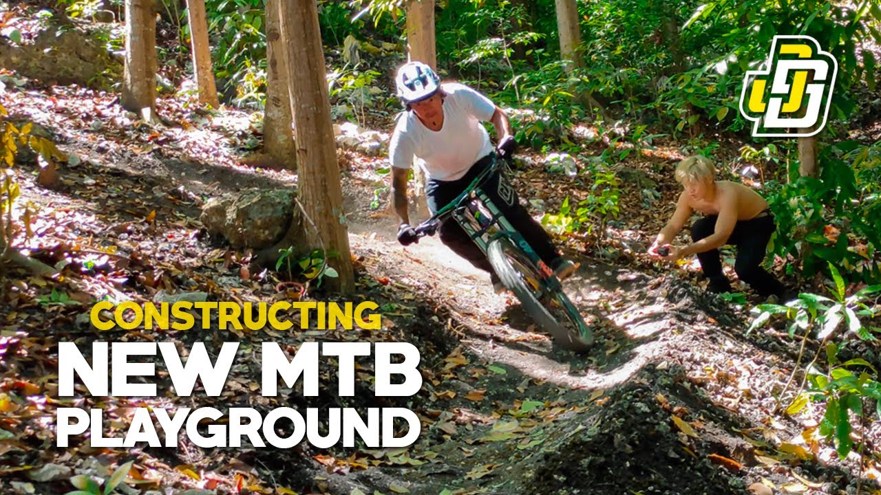 Constructing a new MTB playground