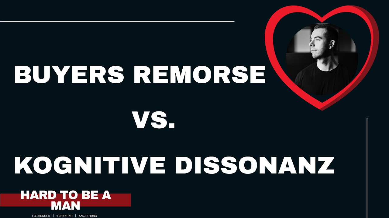 Vermisst oder vergisst die Ex mich? Kognitive Dissonanz vs. buyers remorse (Ex-zurück)