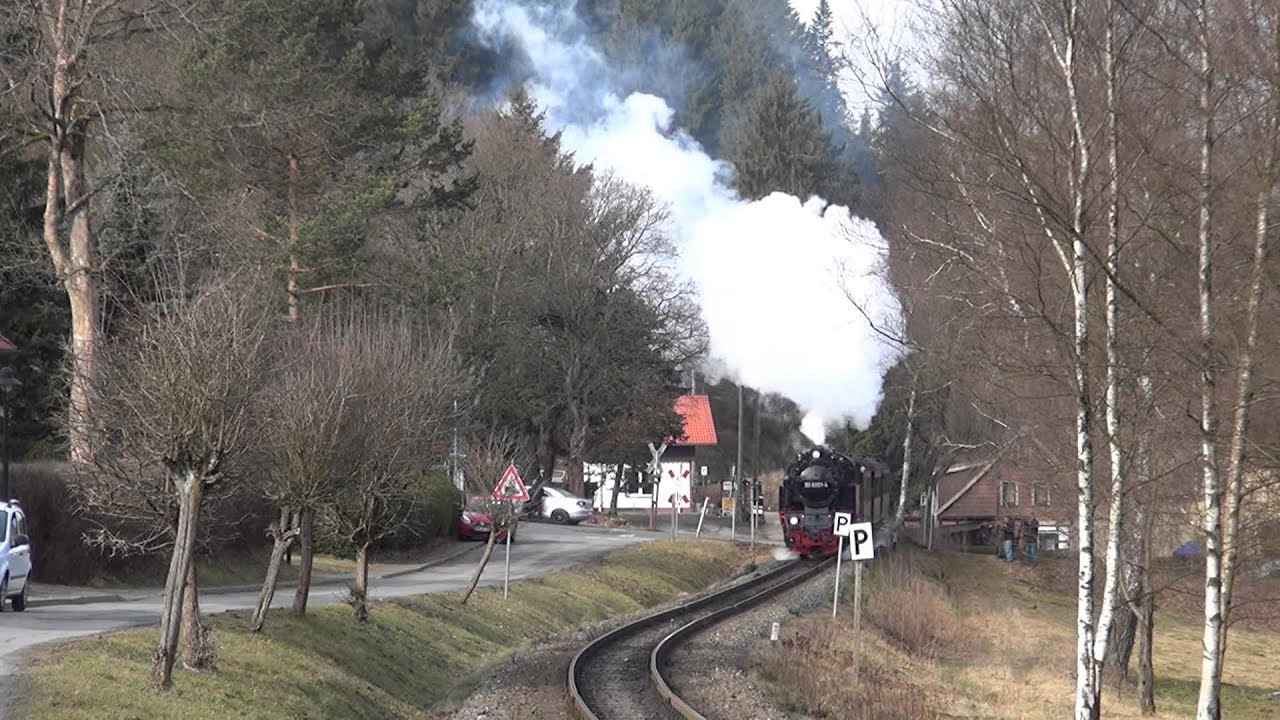 eine Ballerina auf der Harzquerbahn (HD)