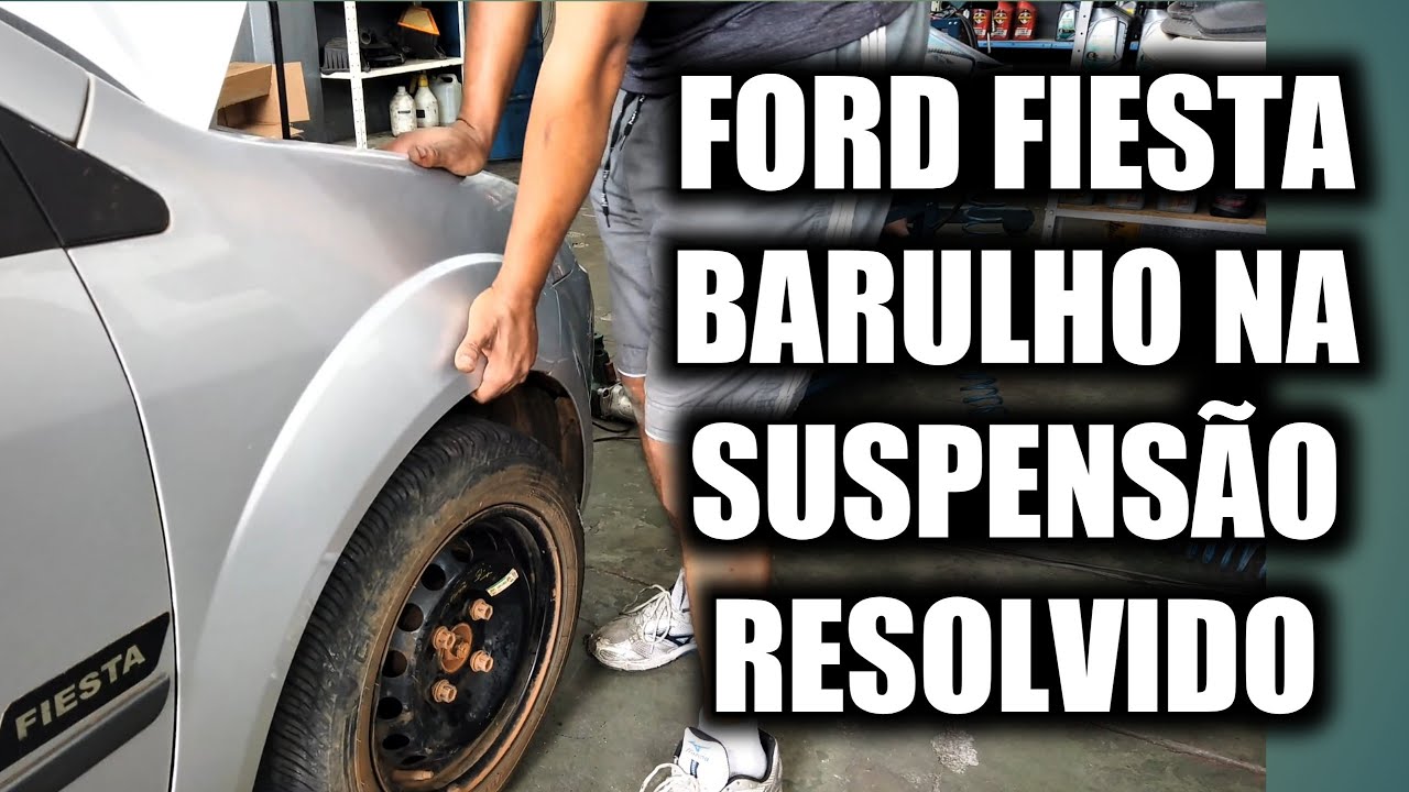 Ford Fiesta. Barulho em suspensão fácil de resolver e pequena revisão.