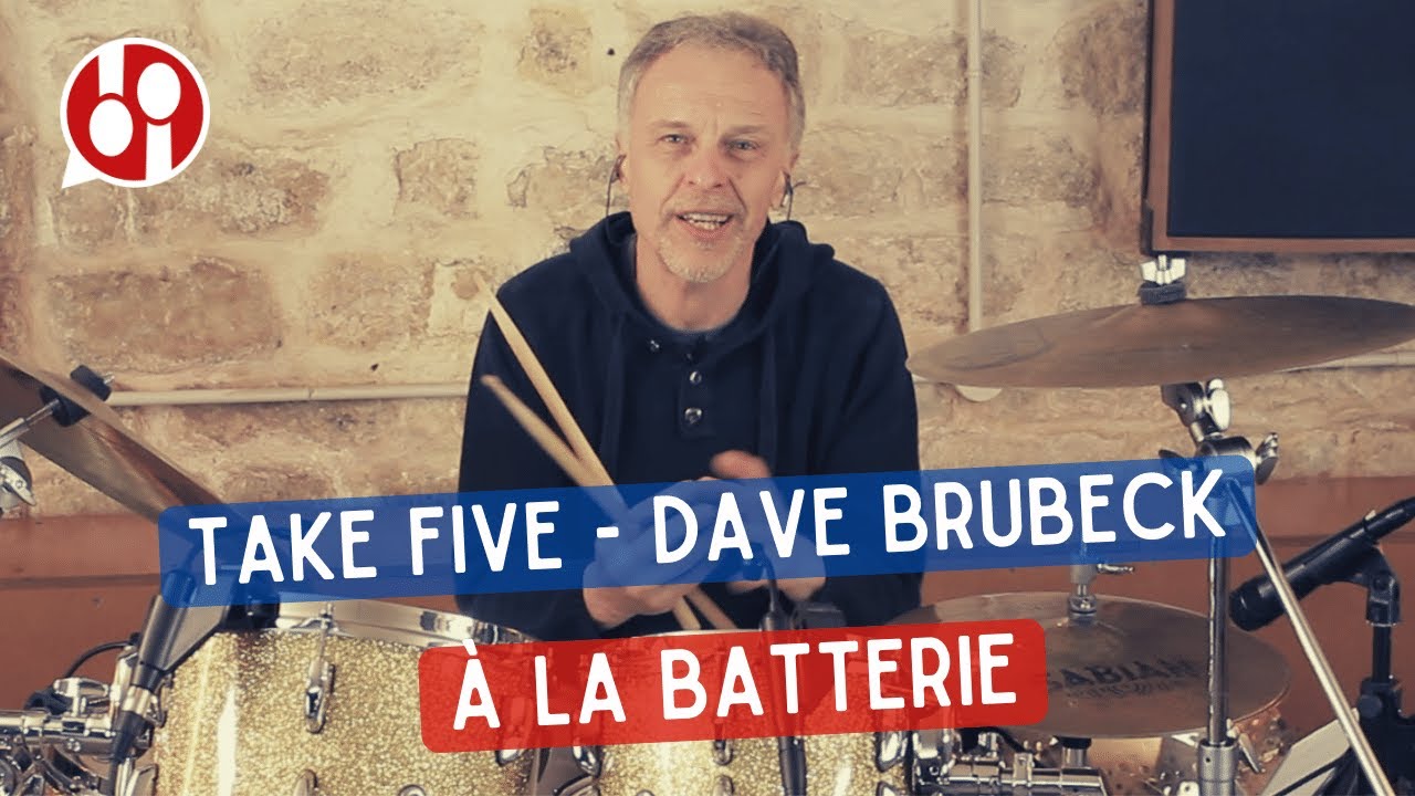 Cours de batterie / Take Five - Dave Brubeck