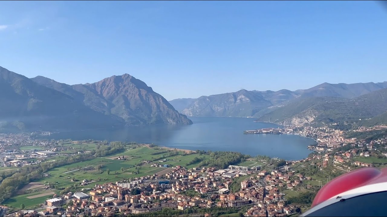 Iseo See - Iseo Lake Airfield Costa Volpino BG07