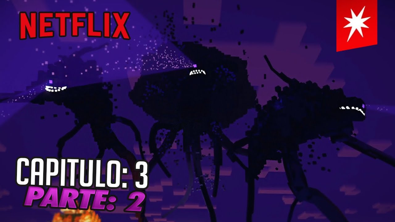 LA TORMENTA WITHER FASE 2 😰🤯 | Minecraft: Story Mode en Netflix | Capitulo 3 - Parte 2