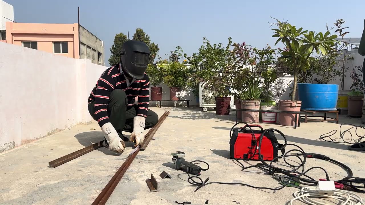 EPIC 18 (Roof top Garden ) #youtube #rooftopgarden #welding #india #work #plants #home #trending