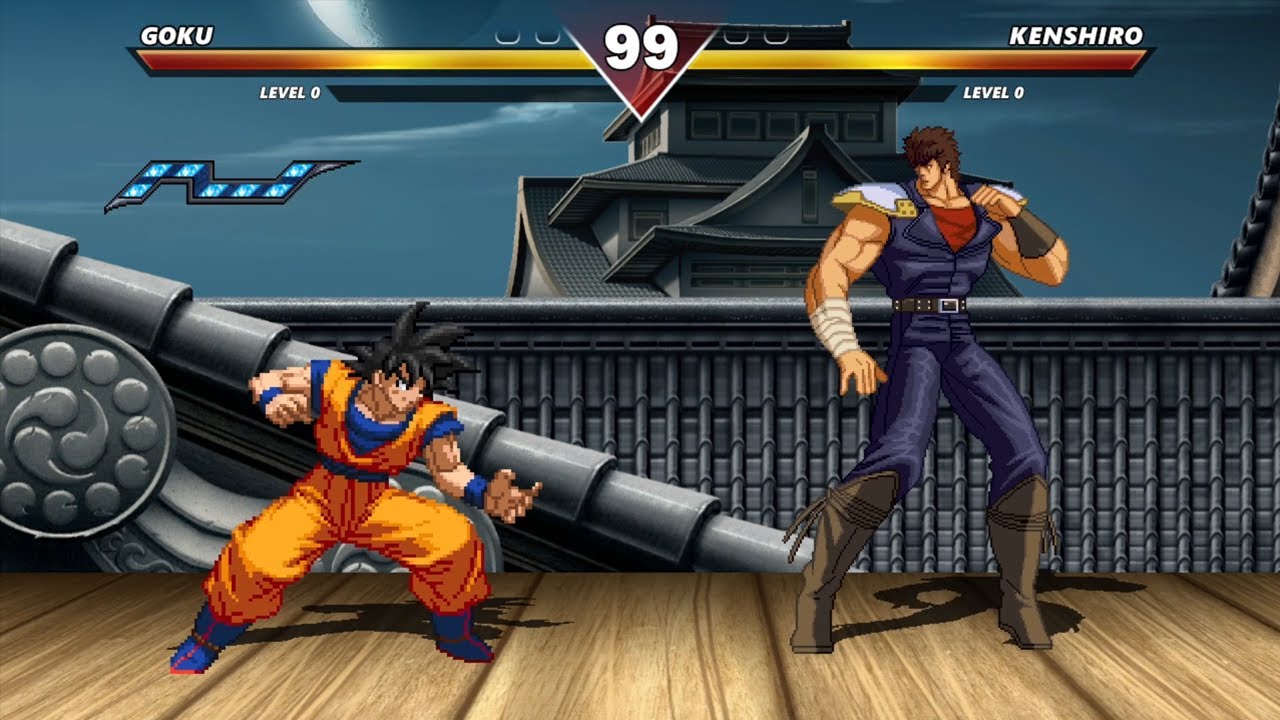 GOKU VS KENSHIRO - HIGH LEVEL INSANE FIGHT!