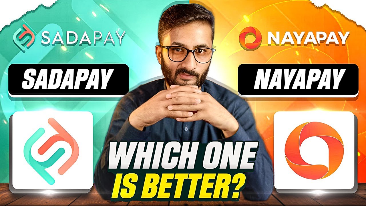 Sadapay VS Nayapay  -  Best Mobile Wallet in Pakistan 2025 - Kon sa Debit Card Bathar ha?