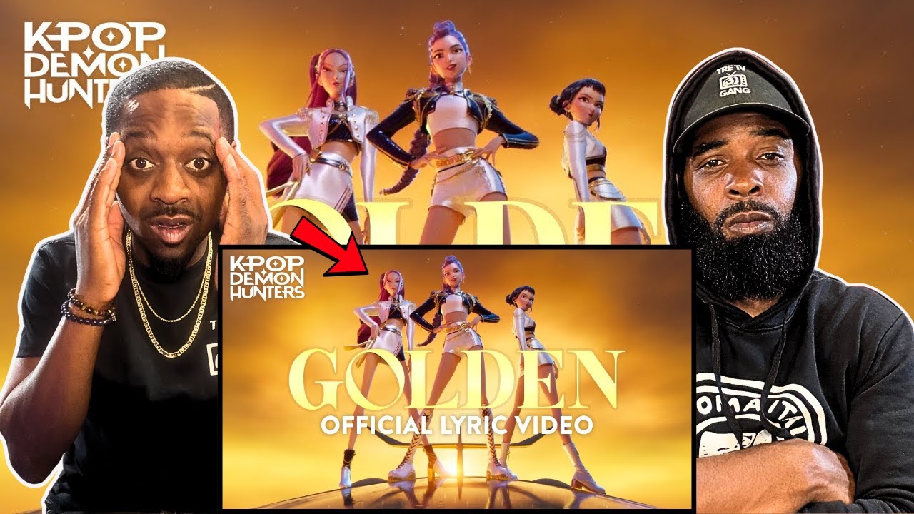 Мы этого не ожидали | Официальное лирическое видео &laquo;Golden&raquo; | K-Pop Demon Hunters | Первая реакция