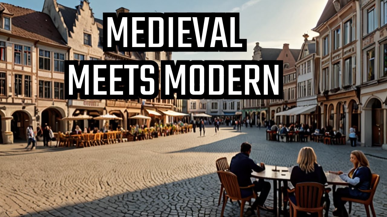 Lovaina  Bélgica 🇧🇪 / Tour a pie  / 4K60FPS ✨️✅️