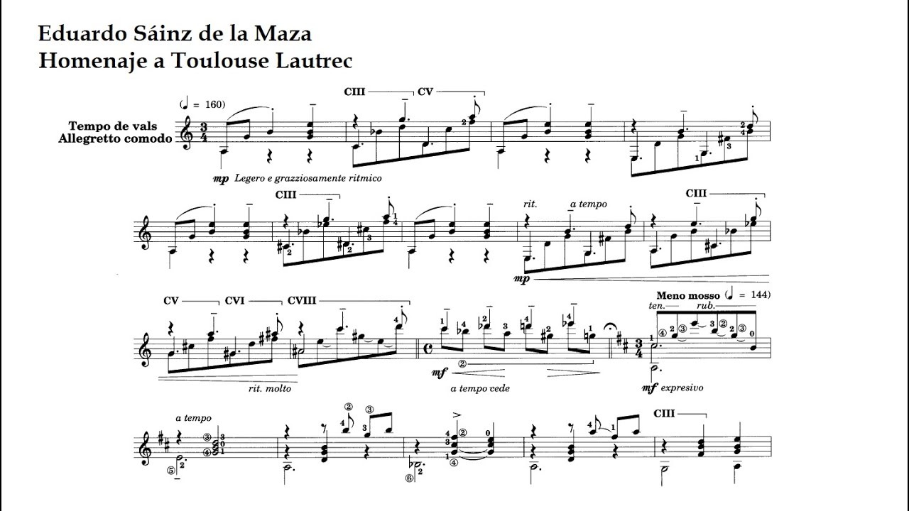 E. Sainz de la Maza. Homenaje a Toulouse Lautrec