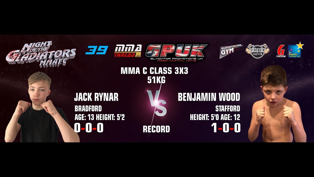 GPUK Night Of The Gladiators 39: Jack Rynar vs Benjamin Wood