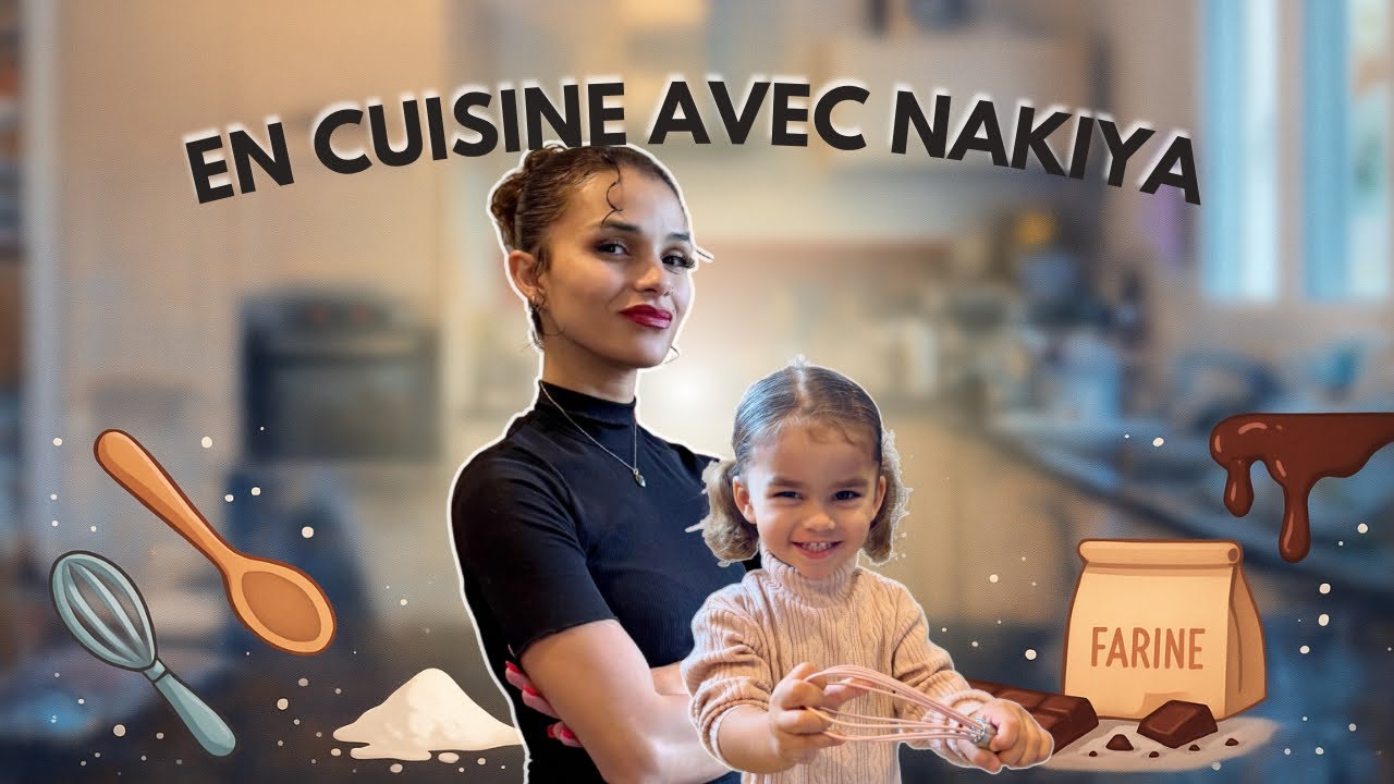 J’ai cuisinée avec ma mini-cheffe… préparez-vous 😂🍫
