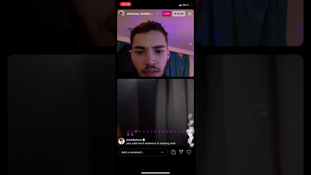 Adin Ross gets TROLLED by TRANSGENDER on IG Live