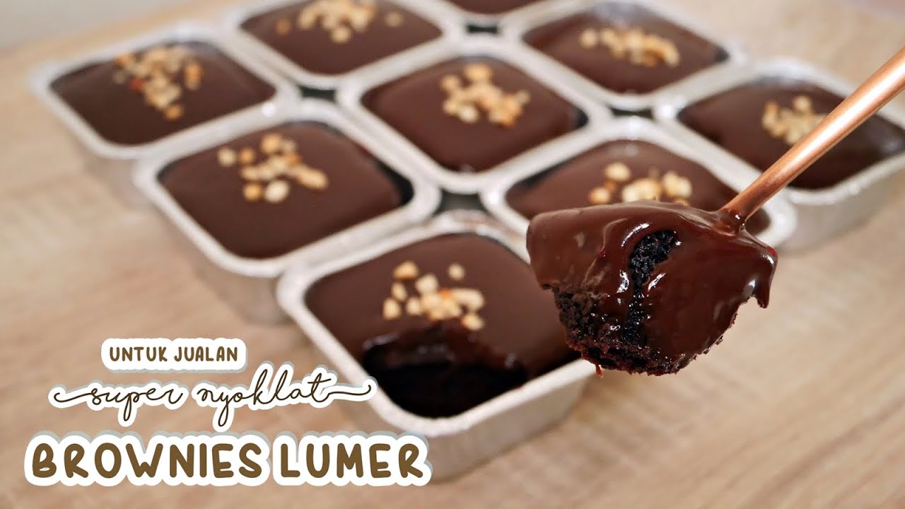 BROWNIES COKLAT LUMER untuk IDE JUALAN