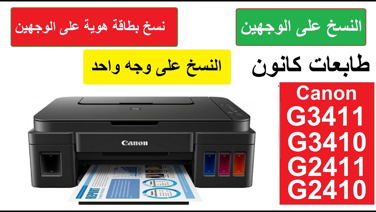 Двусторонняя копия Canon G3411 | Копия двустороннего удостоверения личности G3411 | Canon G3411