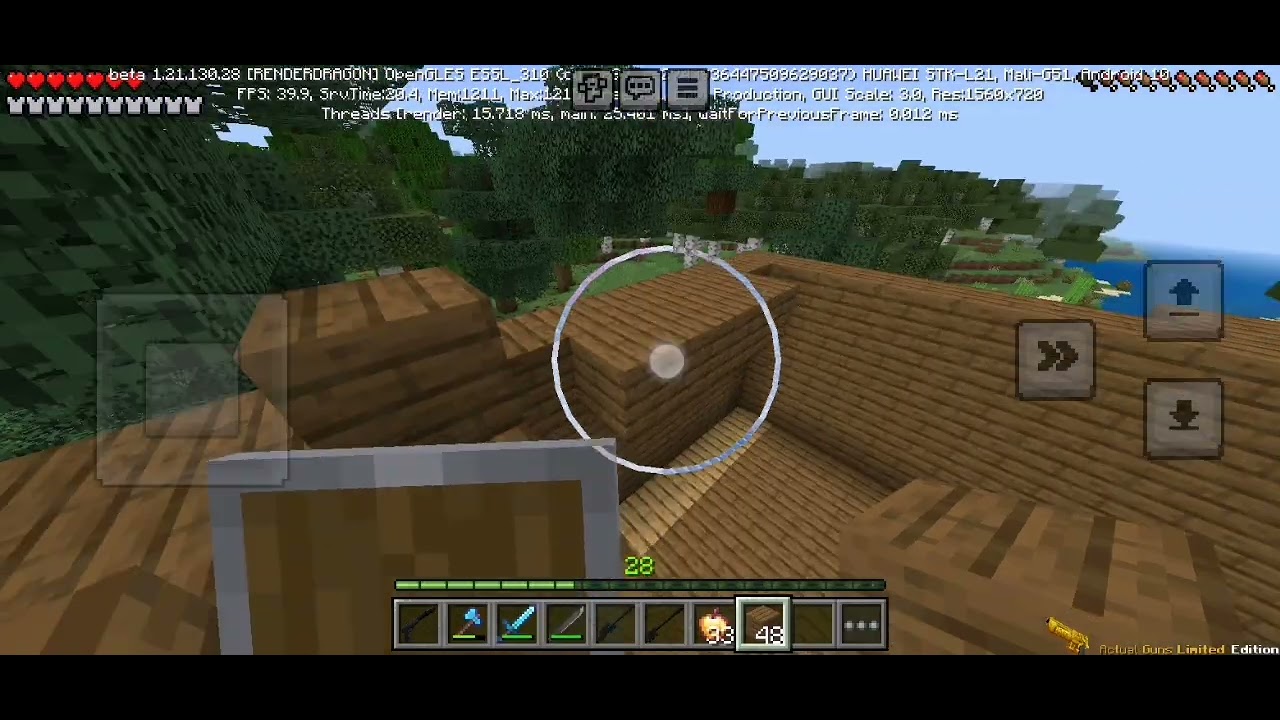 Minecraft gameplay 3 i biuld my house