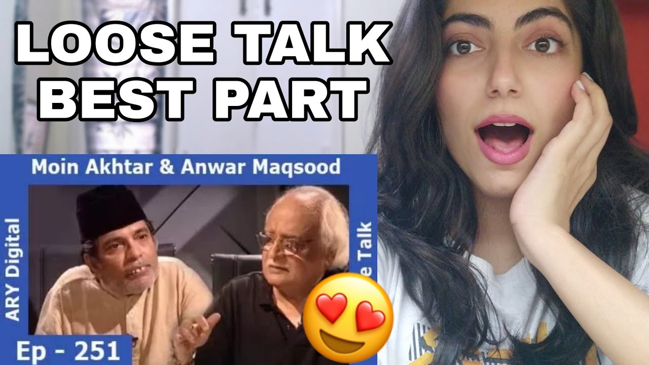 Loose Talk | Clip | Anwar Maqsood | Moin Akhter Best Part Reaction