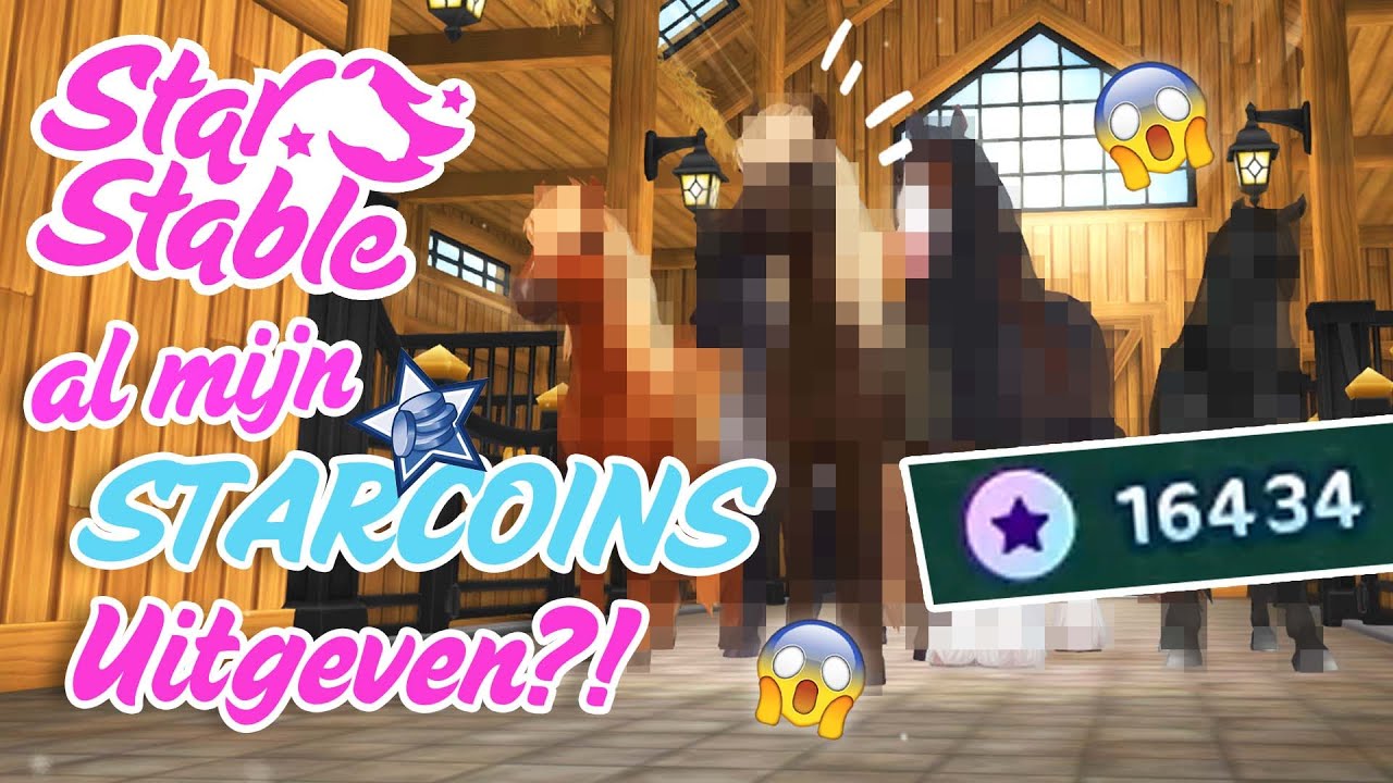 AL MIJN STARCOINS UITGEVEN? 300STE PAARD KOPEN| Starstable online  | wolfxjessy