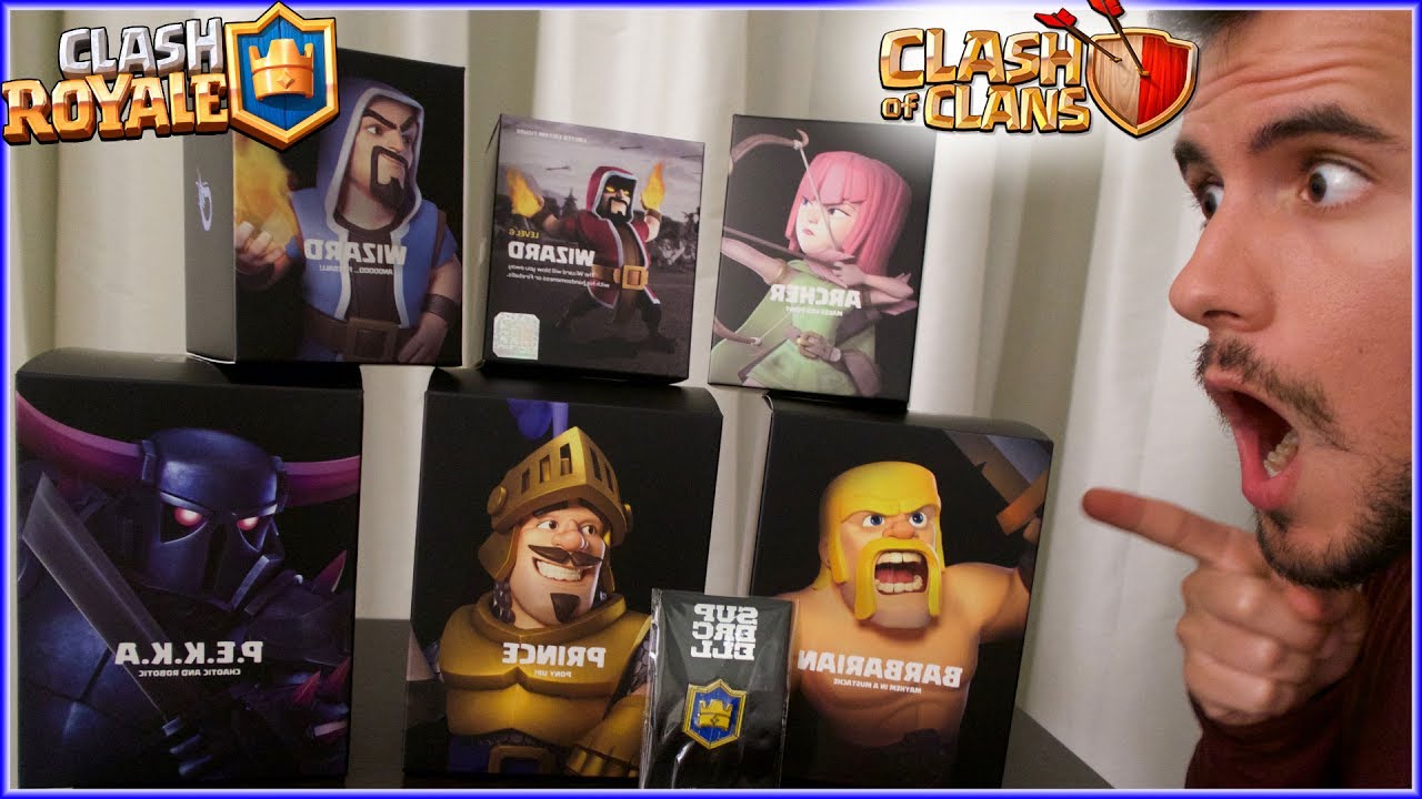 ¡¡ UNBOXING ESPECIAL SUPERCELL !! EDICION LIMITADA CLASH ROYALE y CLASH OF CLANS