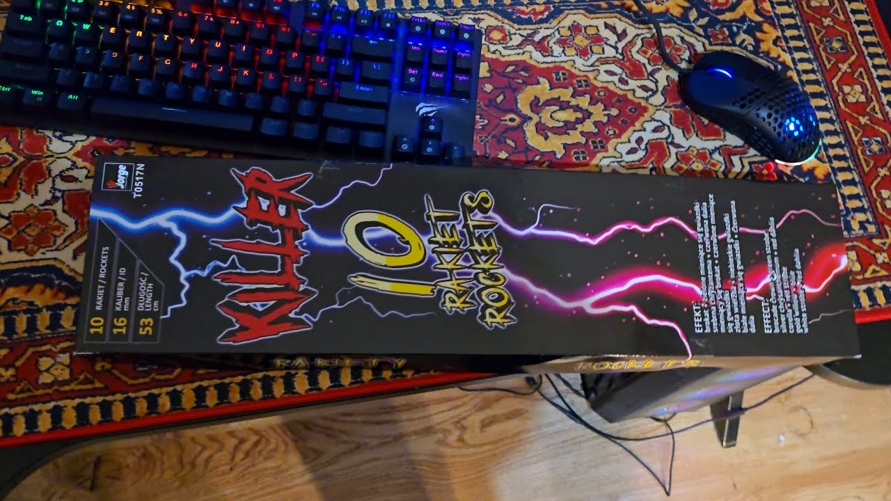 T0517N JORGE KILLER rakiety - partia 2023 #fireworks