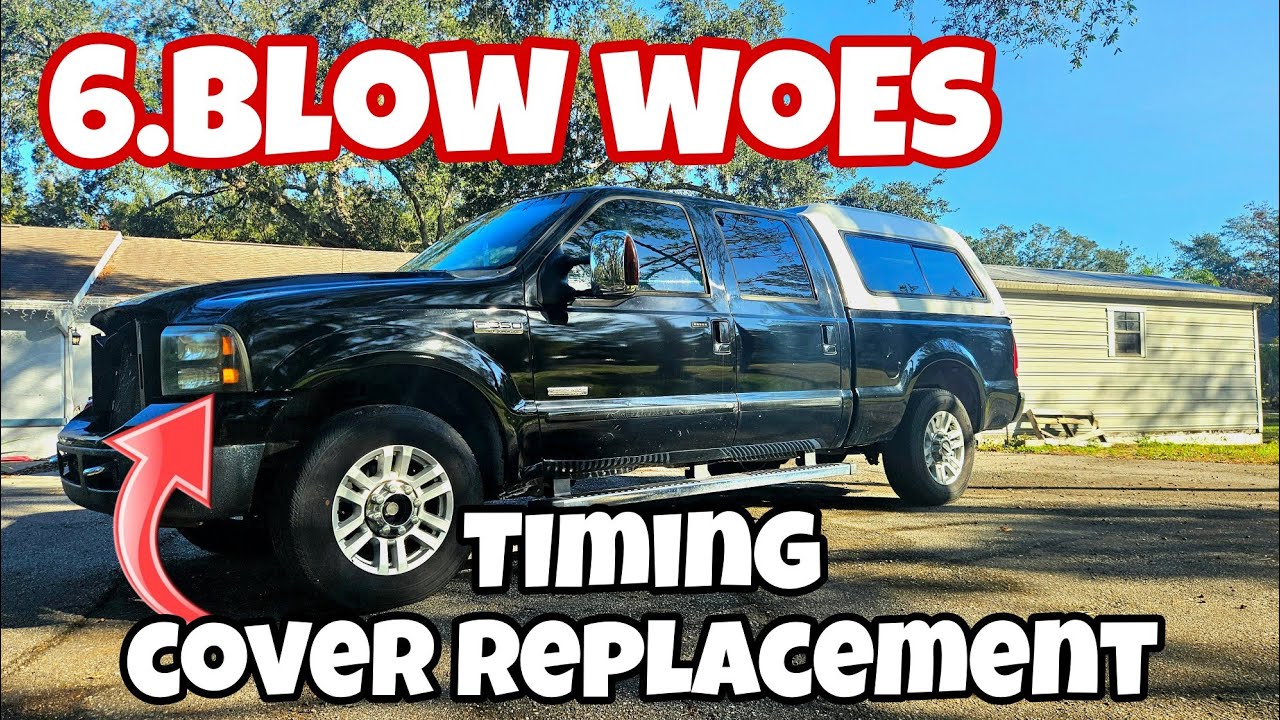 6.0 Powerstroke Кошмар! Замена крышки ГРМ за 20 минут!