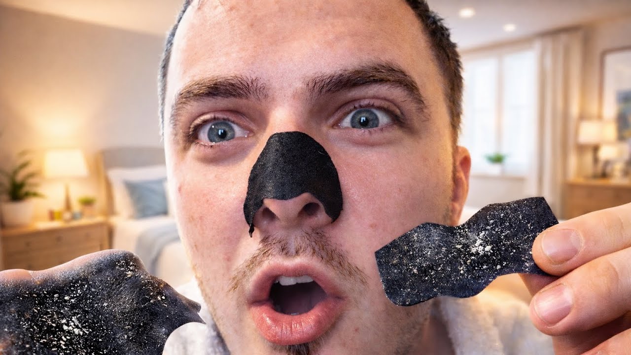 Satisfying Nose Strips gets rid of Blackheads!