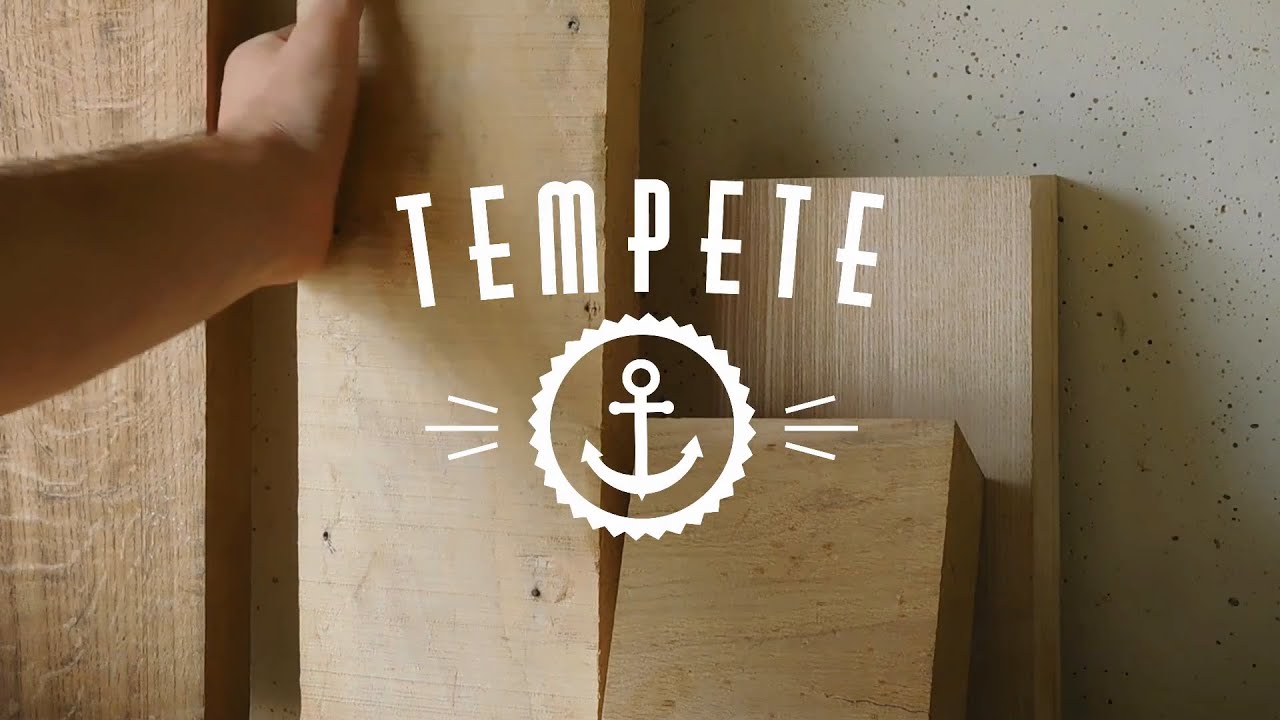 Fabrication d'un sac bois et cuir par Cycles Tempête.