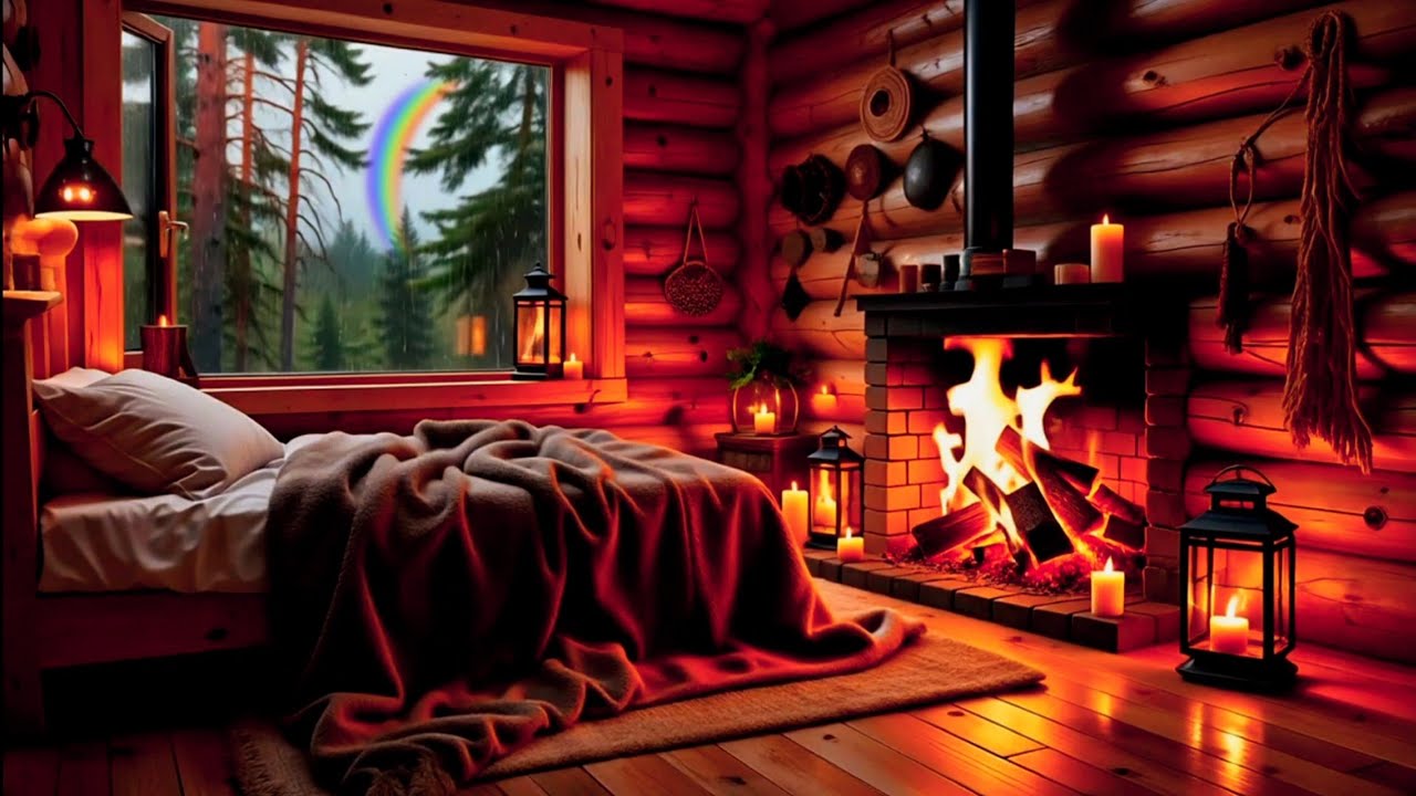 3 Hours Relaxing Rain and Piano ASMR Deep Sleep, Study, Stress Relief 🌨 🎹