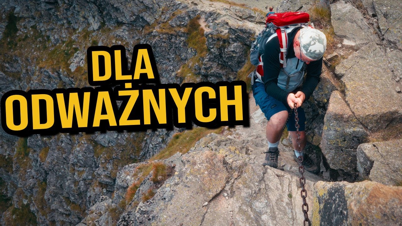 Najtrudniejszy Szlak w Tatrach Zachodnich? Banówka i Trzy Kopy.