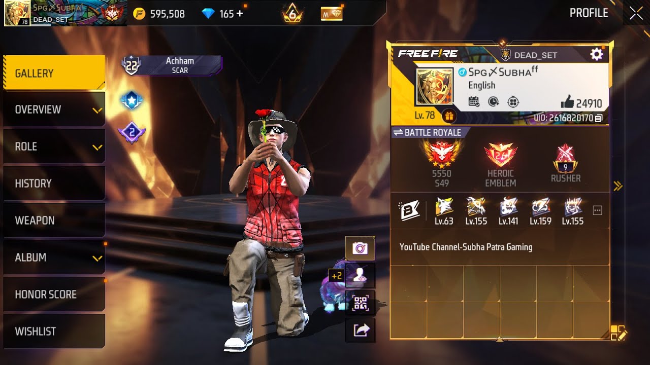 ⚡ GRANDMASTER TOP 1 PUSH! V Badge Lobby 💎 FF LIVE 🔴 Free Fire LIVE!