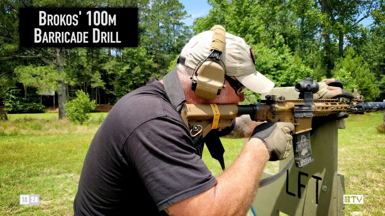 Brokos' 100m Barricade Drill - Carbine Transitions