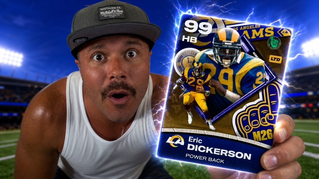 Они правда вернули Эрика Дикерсона в Madden...