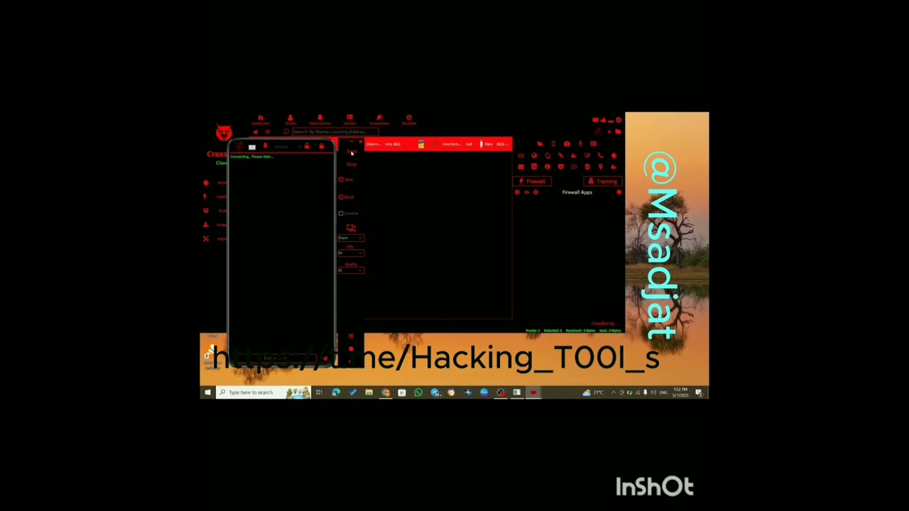 How to hack android /How to hack facebook by rat tool