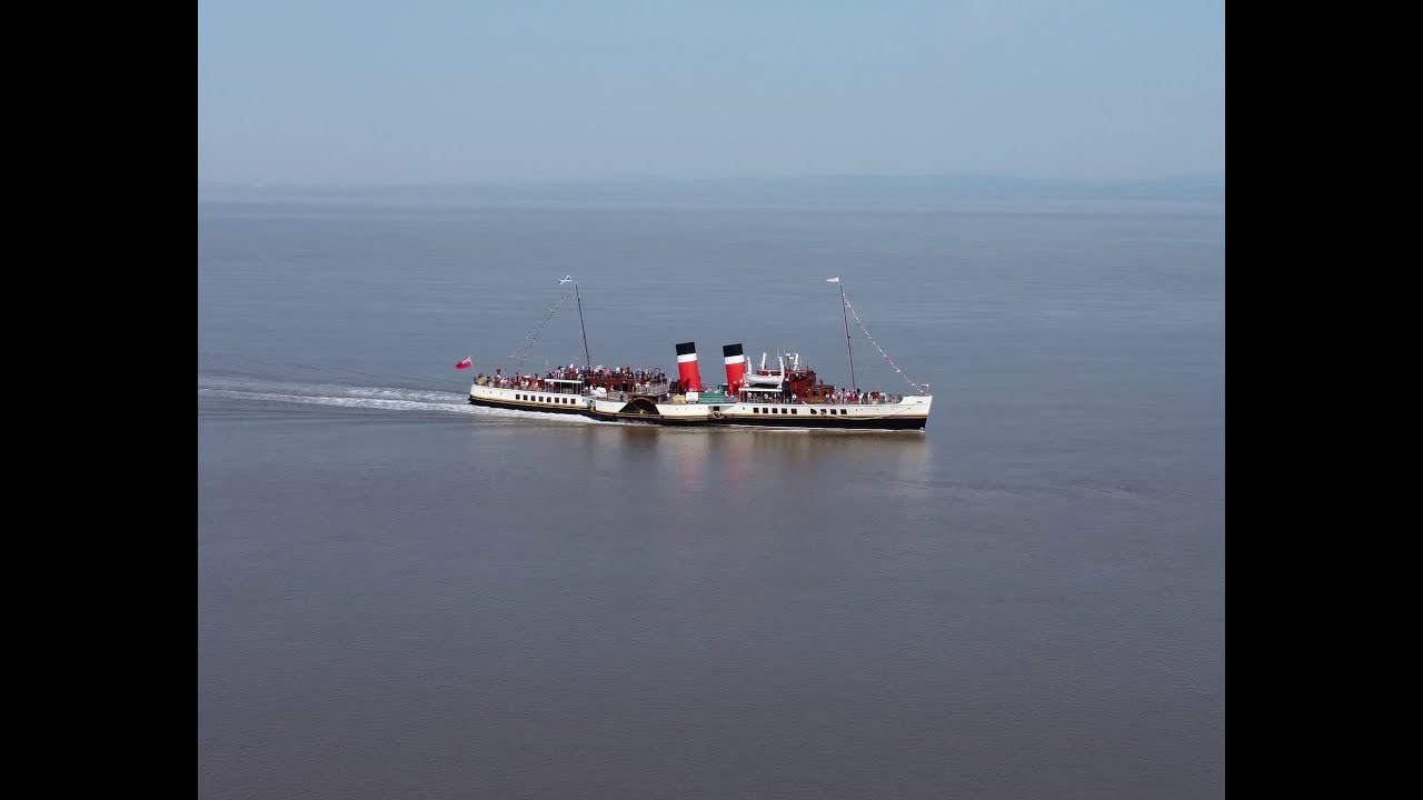 Paddle Steamer Waverley visits Clevedon - 16th June 2023