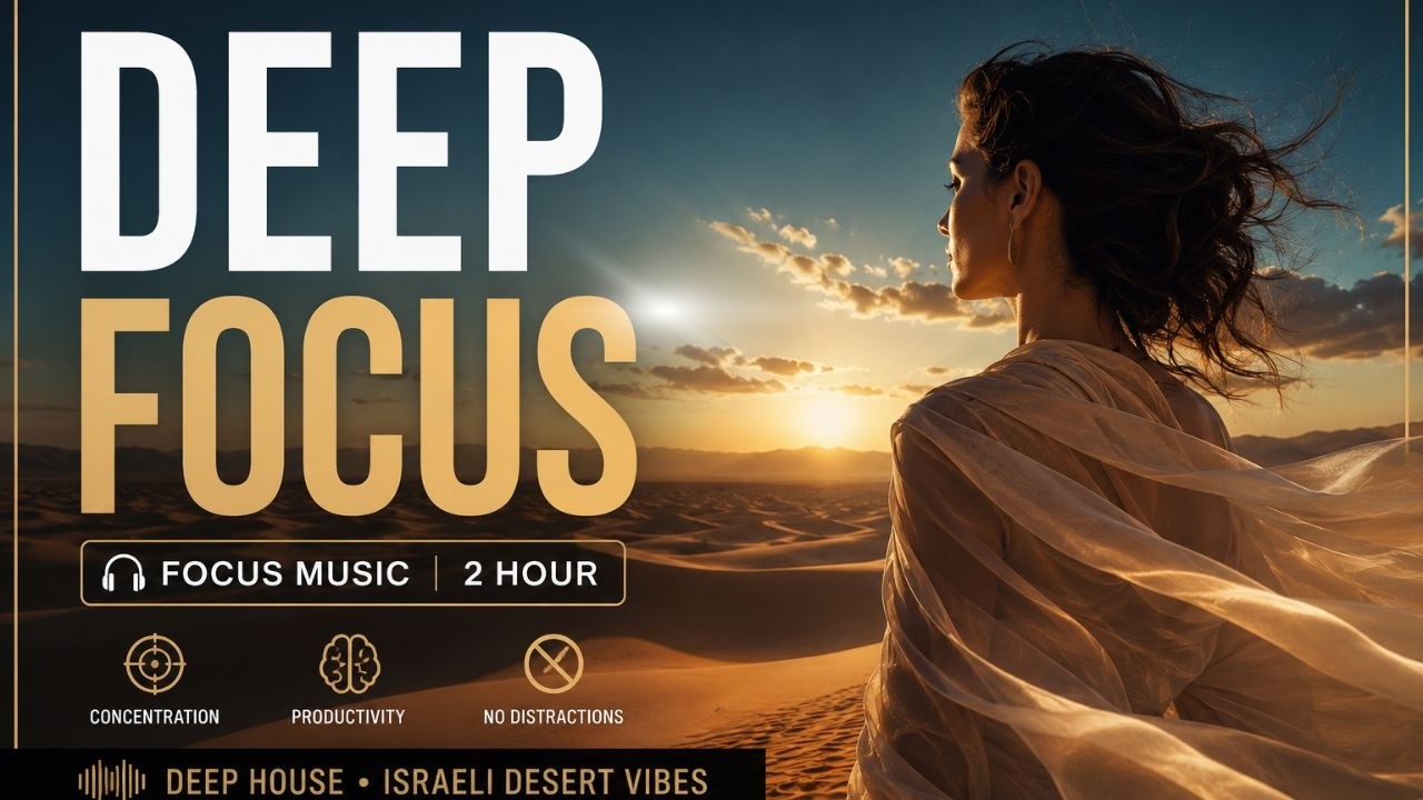 Deep House 2026 | Desert Ritual 4K &bull; Organic Focus Mix for Deep Work