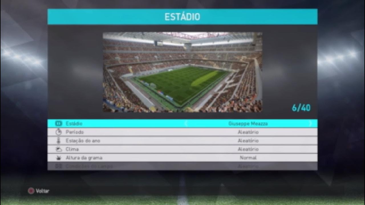 PES 2018 (PS4) - Todos os Est&aacute;dios!!! (All Stadiums)