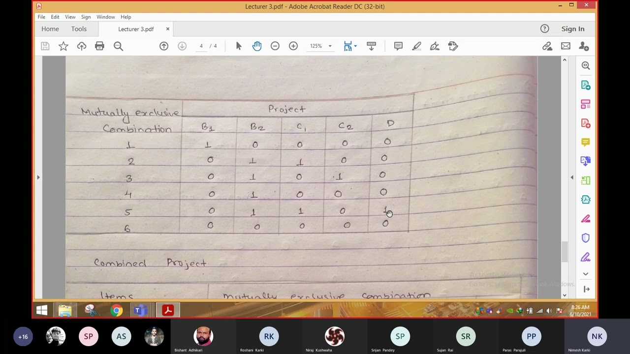 Engineering Economics Lecture 11