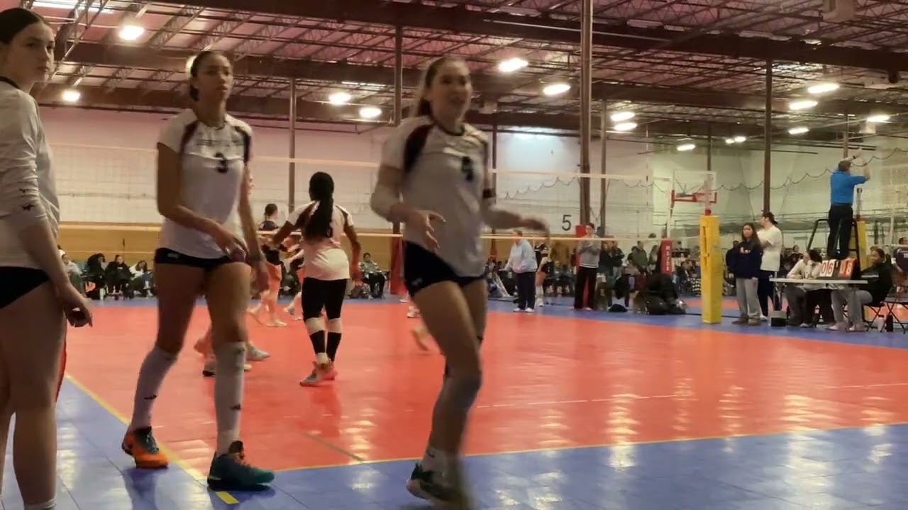 LEVBC 17U National vs. Premier Edge (Playoffs) 1st Set @ MDJRS in Jessup, Md