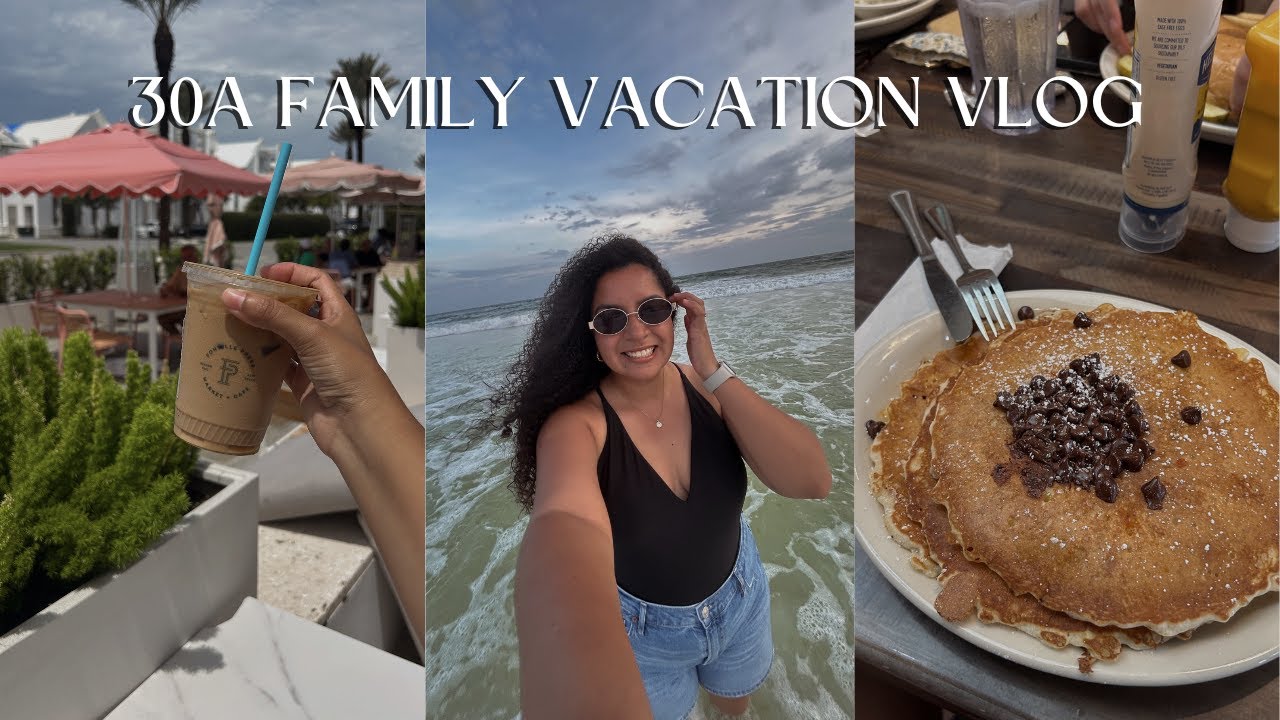 30A Florida Travel Vlog | Rosemary Beach + Seaside Tour 🌊🌾🐠