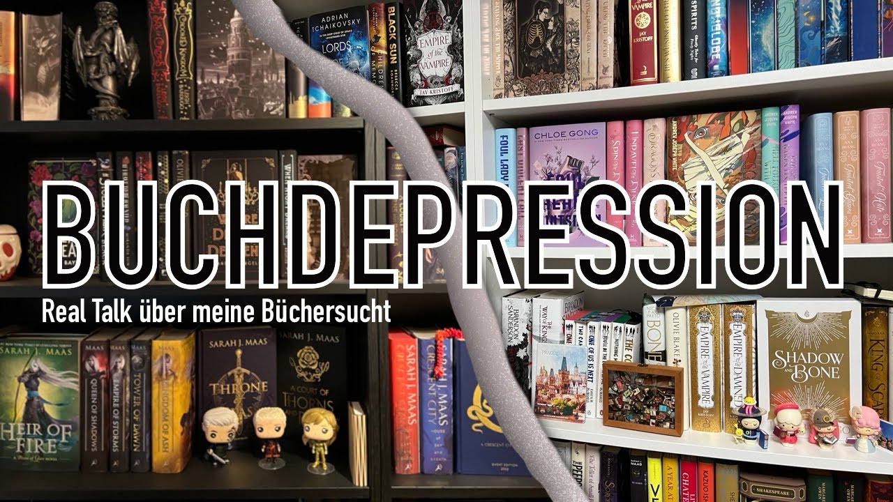 Buchdepression | Real Talk über meinen Büchersucht 📚🙈