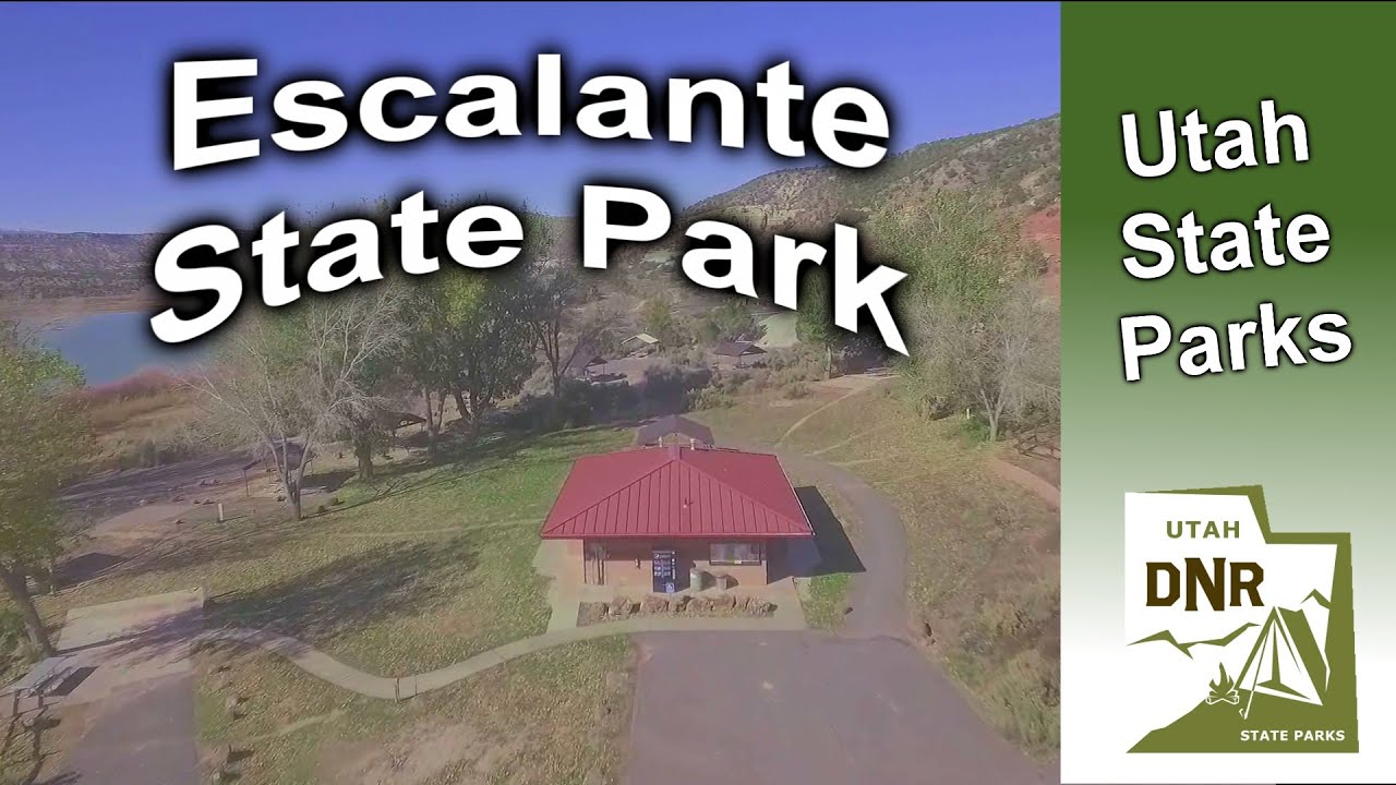 Escalante Petrified Forest State Park - Aerial Views