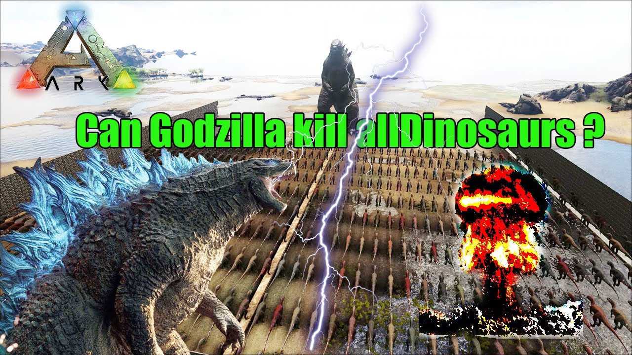 !  Can Godzilla kill 500 Epanterias Level 100 | Ark survival evolved | Ark titanus collection