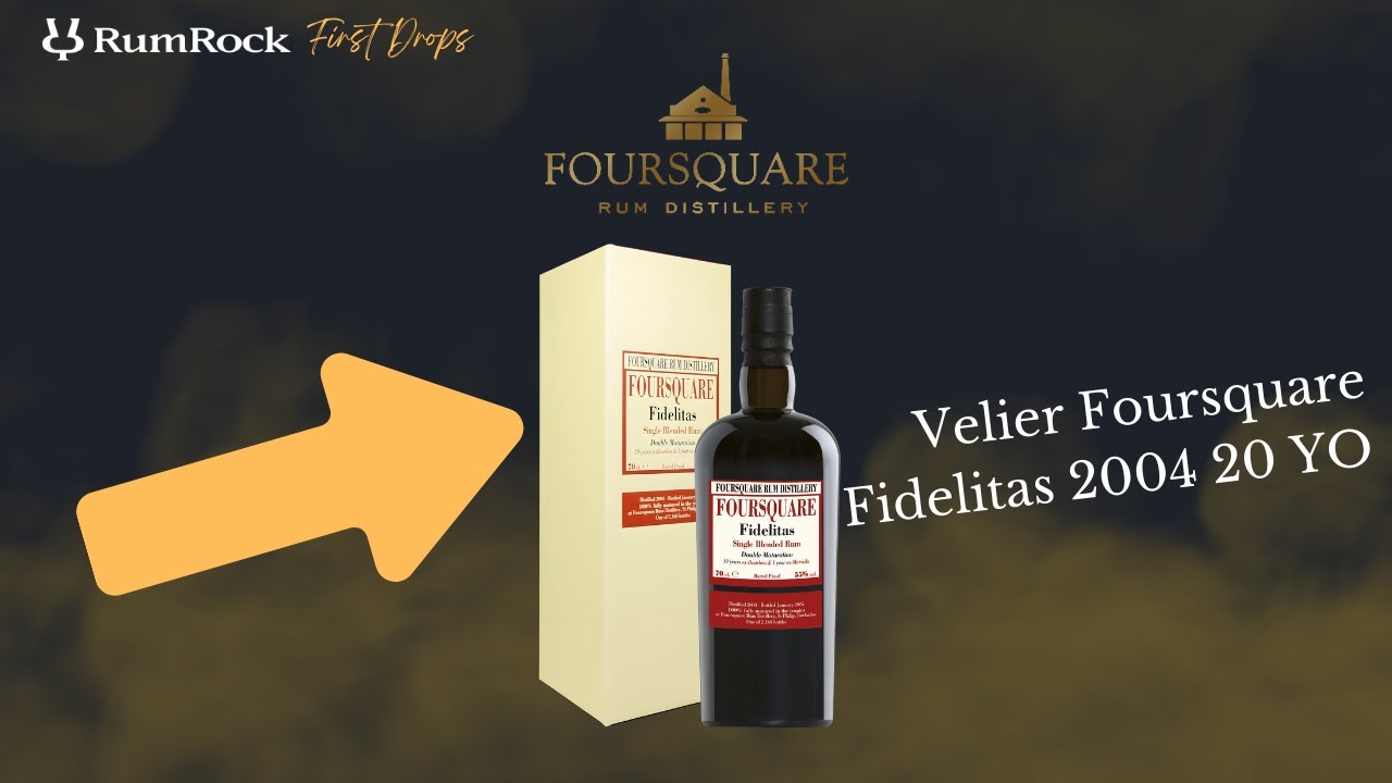 Foursquare Fidelitas 2004 (20 let) | First Drops | RumRock.cz