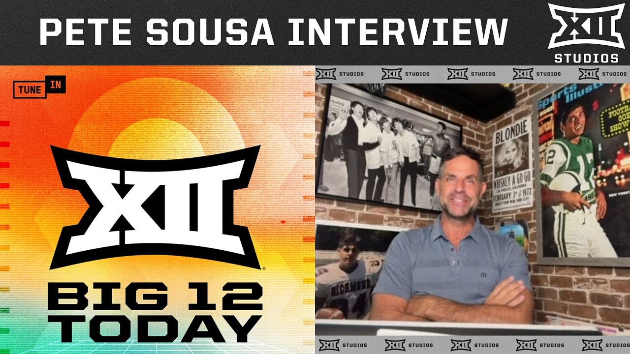 College Sports Analyst, Pete Sousa Joins to Preview Big 12 Media Day and Talk Where Big 12 Rankings