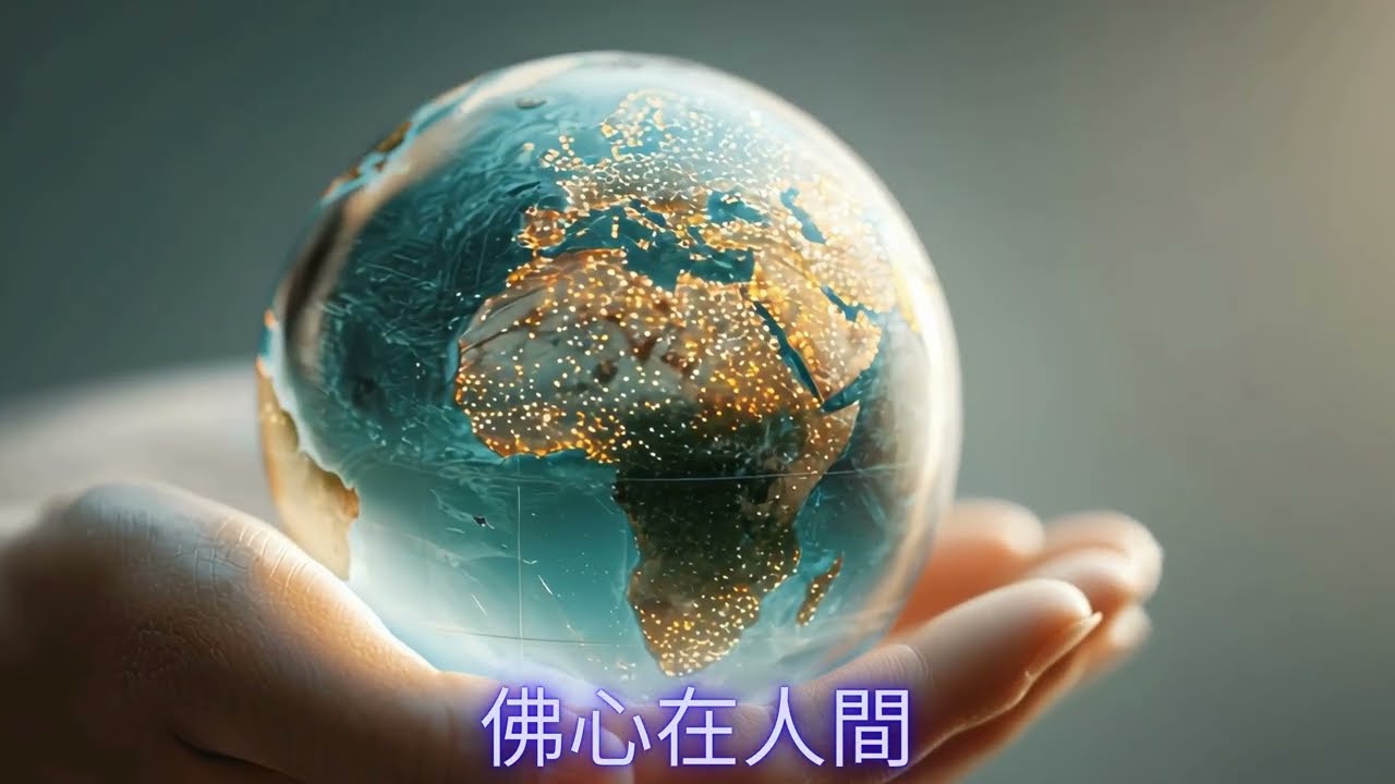 佛心在人間。在佛光中見自己。在日常中練脾氣。在工作裡把人護起。一句好話勝過千經萬語。願我這身心成為一座橋樑，讓你走過來，發現自己早已發光。