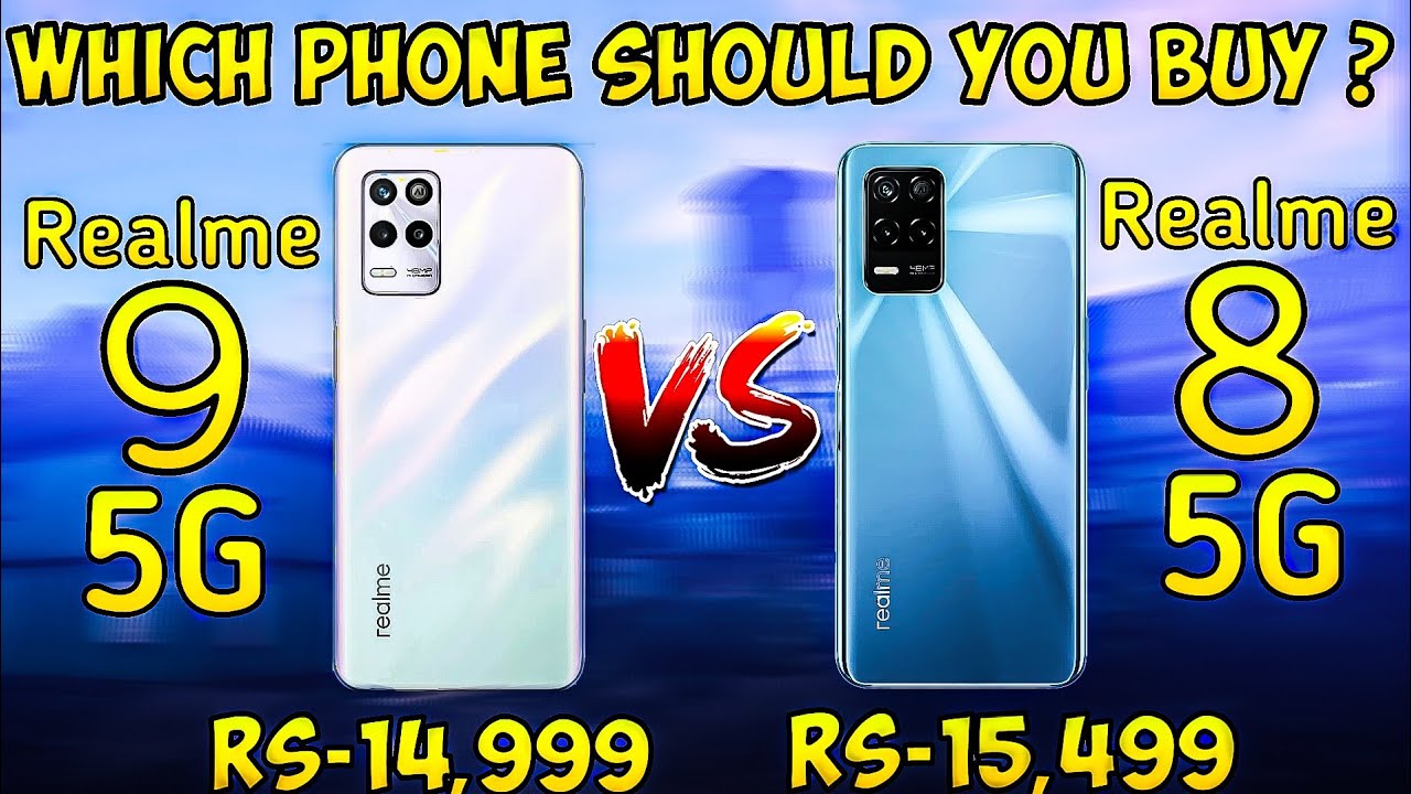 Realme 9 5G Vs Realme 8 5G Detail Comparison | Realme 9 5G Pubg Test