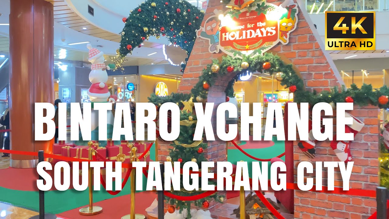 Walking Tour Bintaro Xchange South Tangerang | POV Walk 4K
