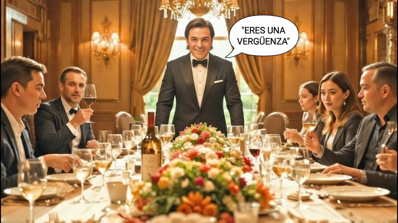 En La Cena Familiar, Mi Padre Dijo “Eres Una Vergüenza”—y Yo Me Levanté Sonriendo.....